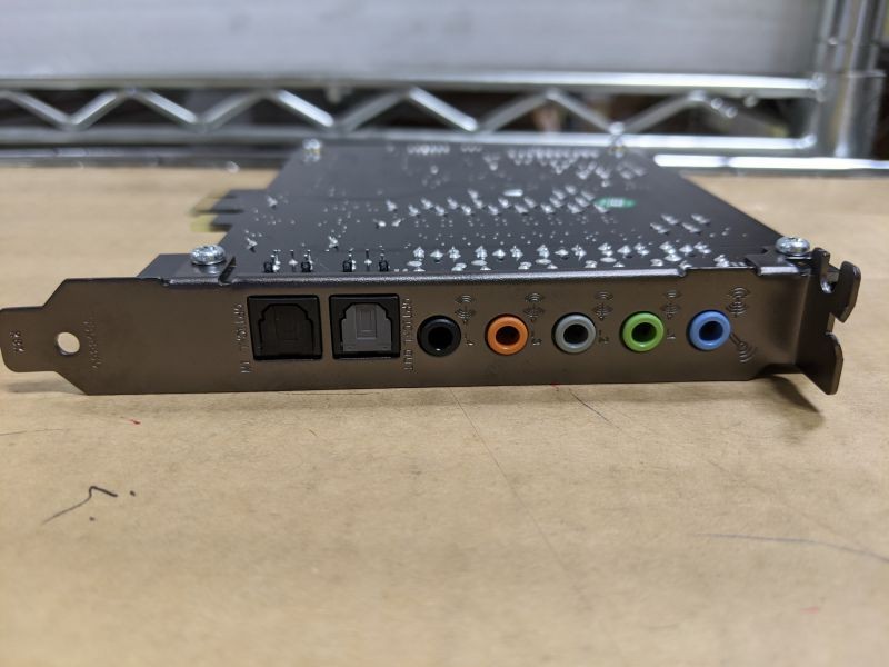 Sound Blaster Audigy Rx - E-mu - Pci Express - 24 Bit - Internal (70sb155000001)