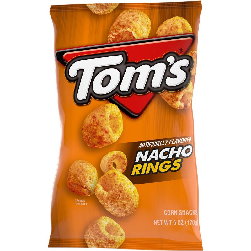 Tom'sCheese & Corn Flavored Nacho Rings - 6oz