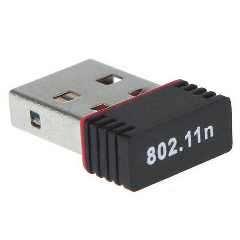 150Mbps USB 2.0 WiFi Adapter for PC, USB WiFi Dongle, 2.4Ghz, , Wireless Adapter for Desktop/Laptop, Compatible with Windows XP/VISTA/WIN7/WIN 8/MAC/LINUX