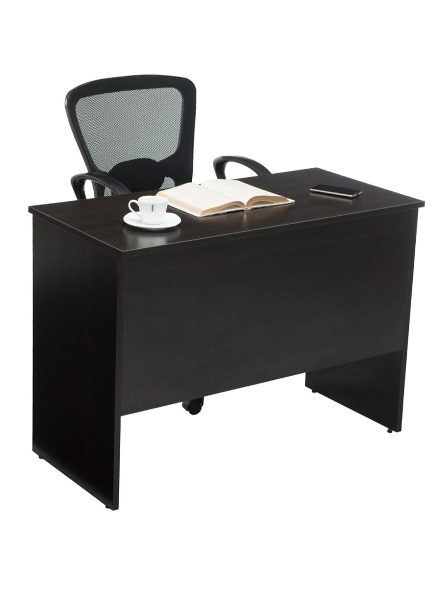 Durian Compton Wenge Brown Engineered Wood Workspace Desk