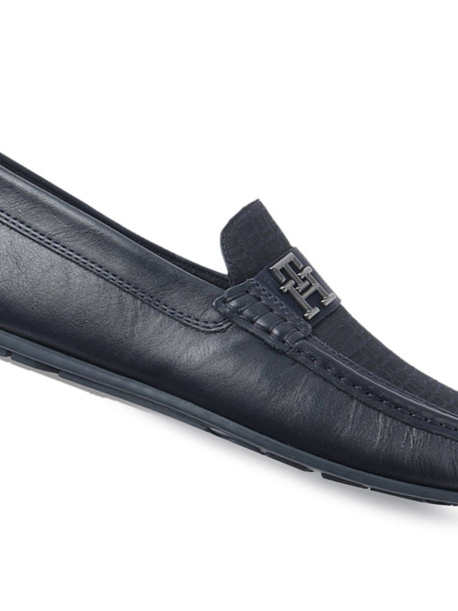 Tommy Hilfiger Men's Navy Casual Loafers
