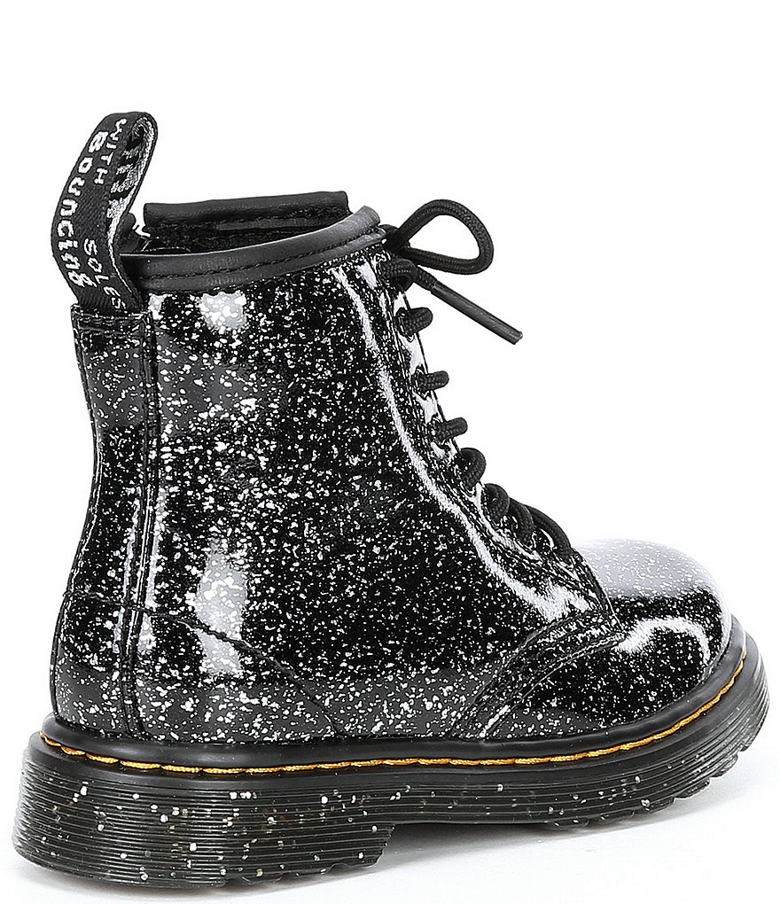 Dr. Martens Girl's 1460 Glitter Boots (Toddler)