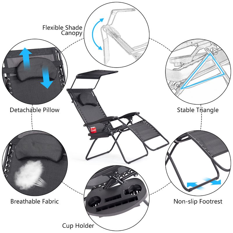 2pc Patio Chaise Lounge - Patio Festival