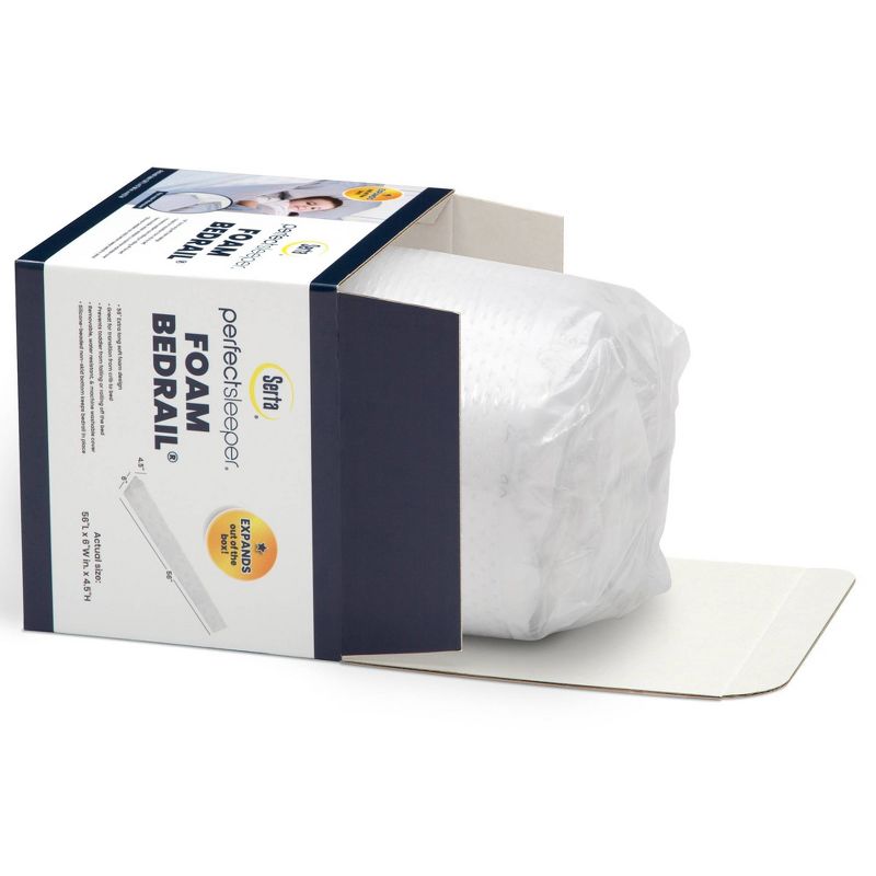 Serta Perfect Sleeper Extra Long Foam Bedrail - Guardrail for Toddlers & Kids' 2pk