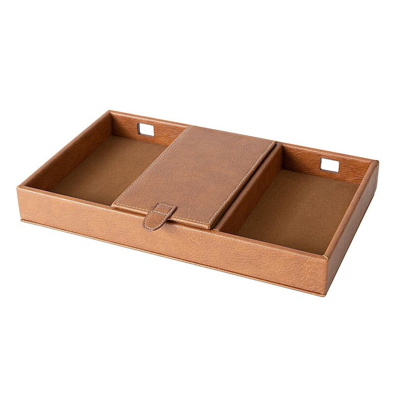 Zodaca Pen Holder, Ceramic Pencil Cup Desk Organizer Makeup Brushes Holder with Gold Accent, Shiny Pearl White