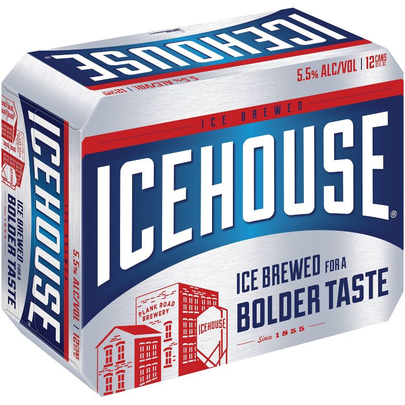 Icehouse Ice Lager Beer - 12pk/12 fl oz Cans