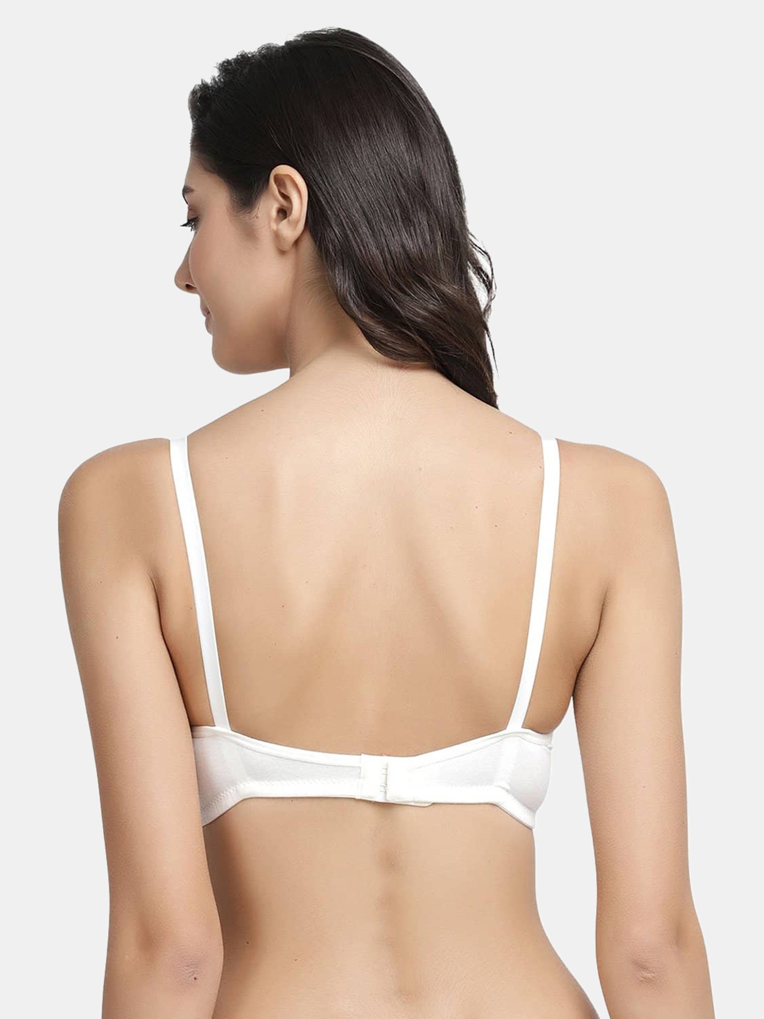 Inner Sense White Non Wired Non Padded Nursing Bra