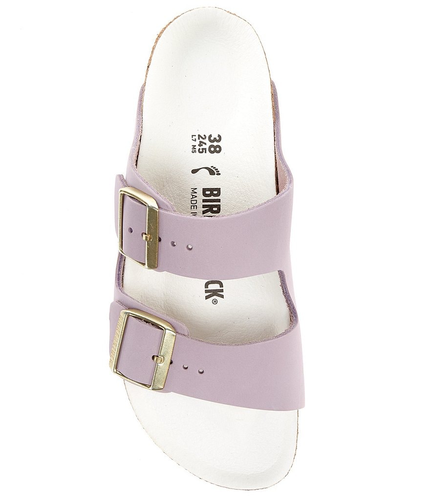 Birkenstock Women's Arizona Nubuck Suede Soft Footbed Sandals