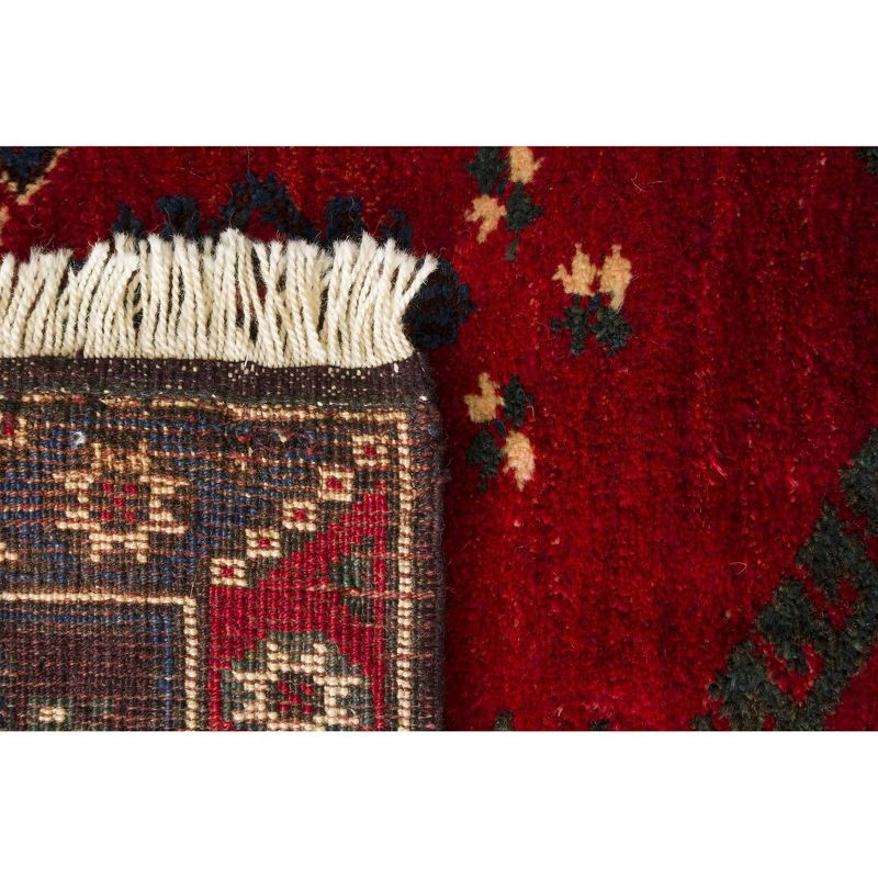 4'11"x7'4" Vintage One-of-a-Kind Iakup Rug Red - Revival Rugs