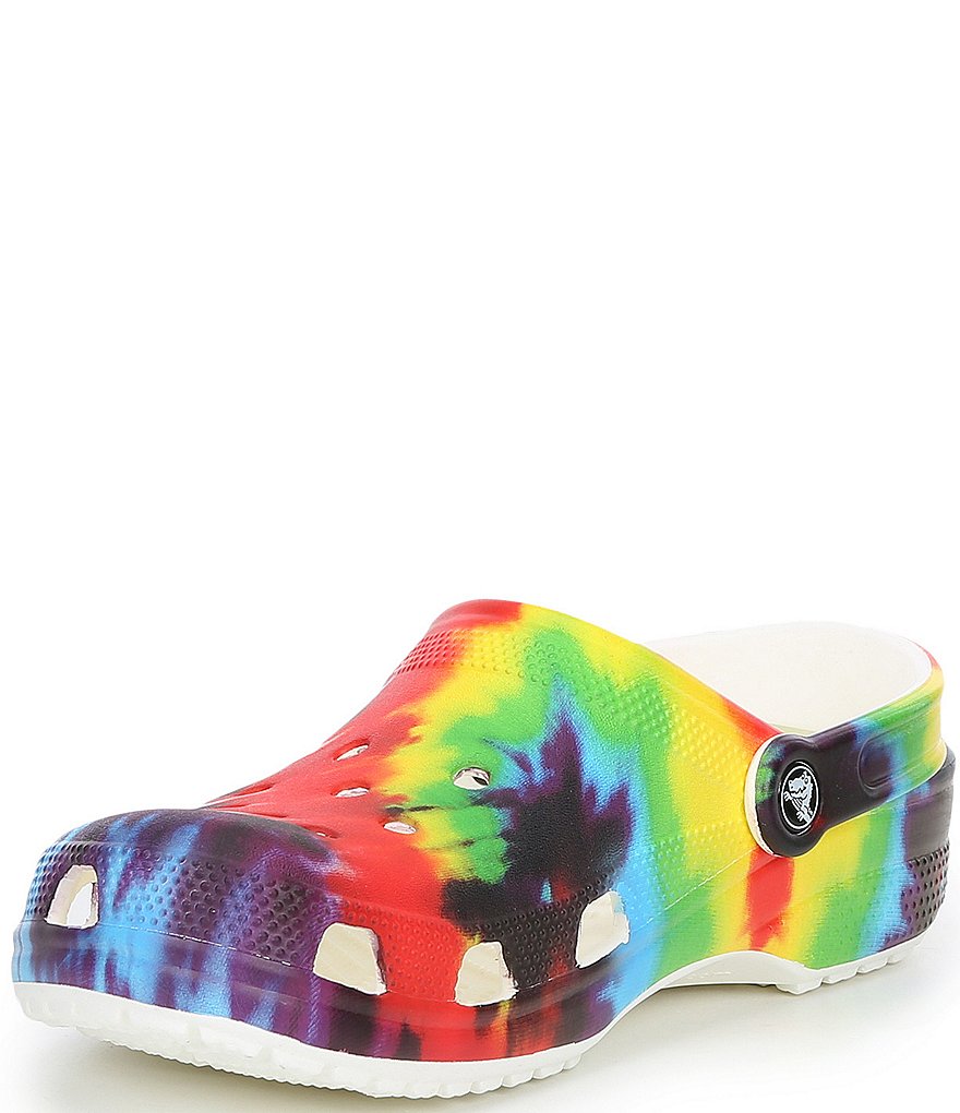 Crocs Men's Classic Tie-Dye Clogs