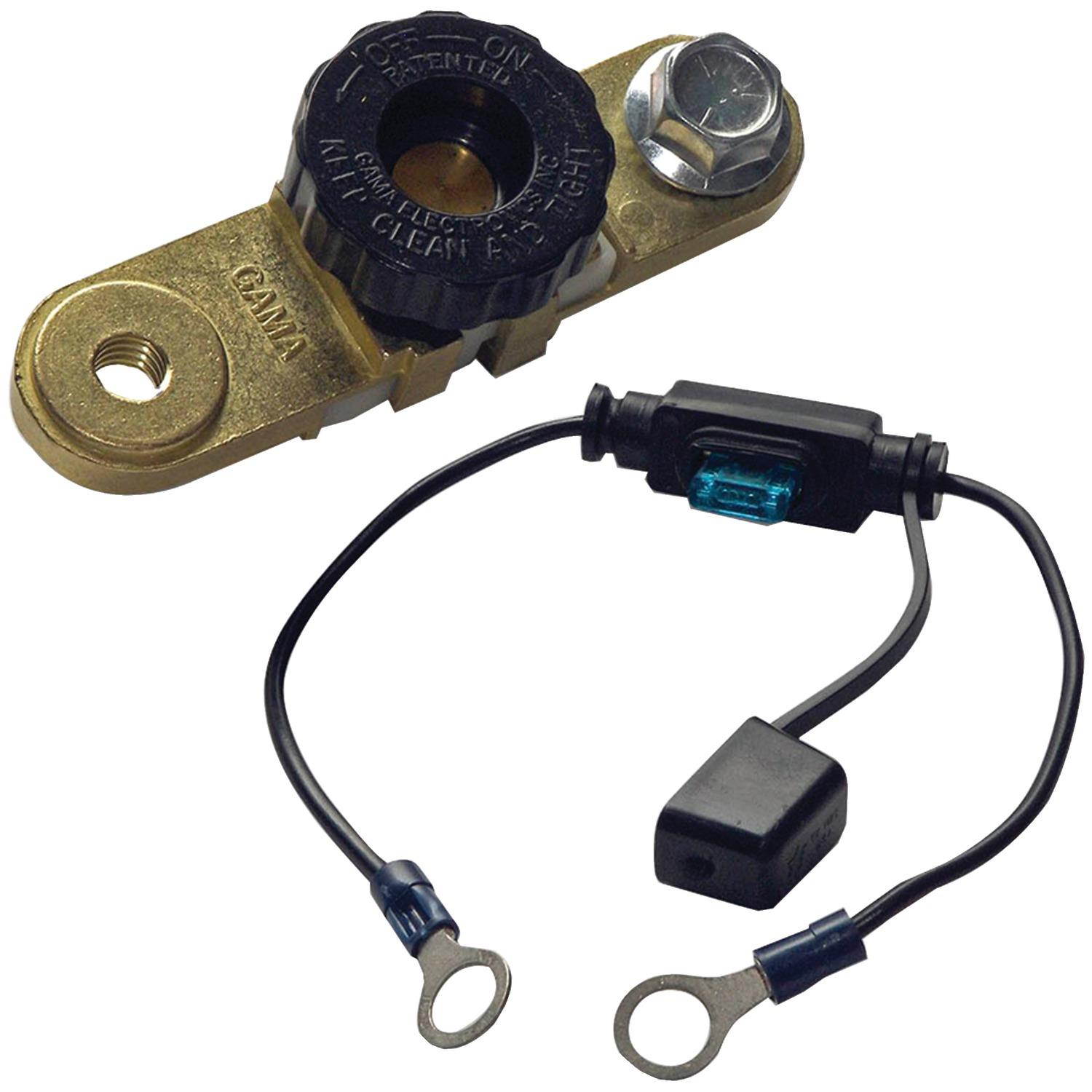 BATTERY DOCTOR 20310 Compact Battery Switch with Fused Bypass (Side Mount)