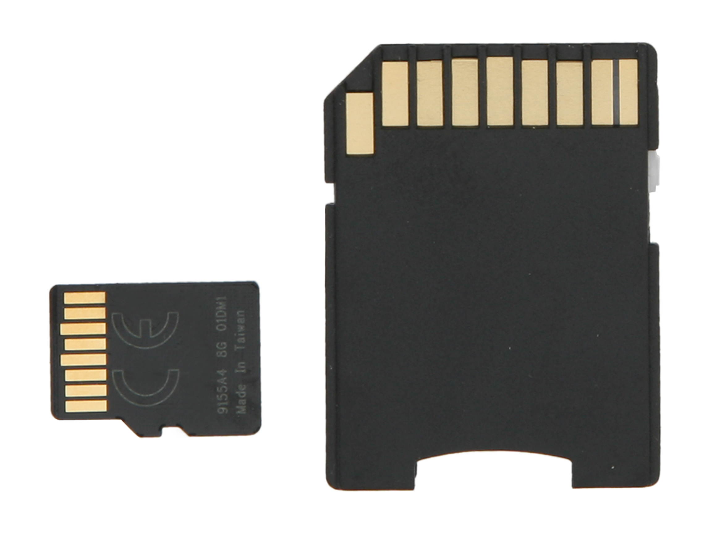 Transcend 8GB microSDHC Flash Card Model TS8GUSDHC10