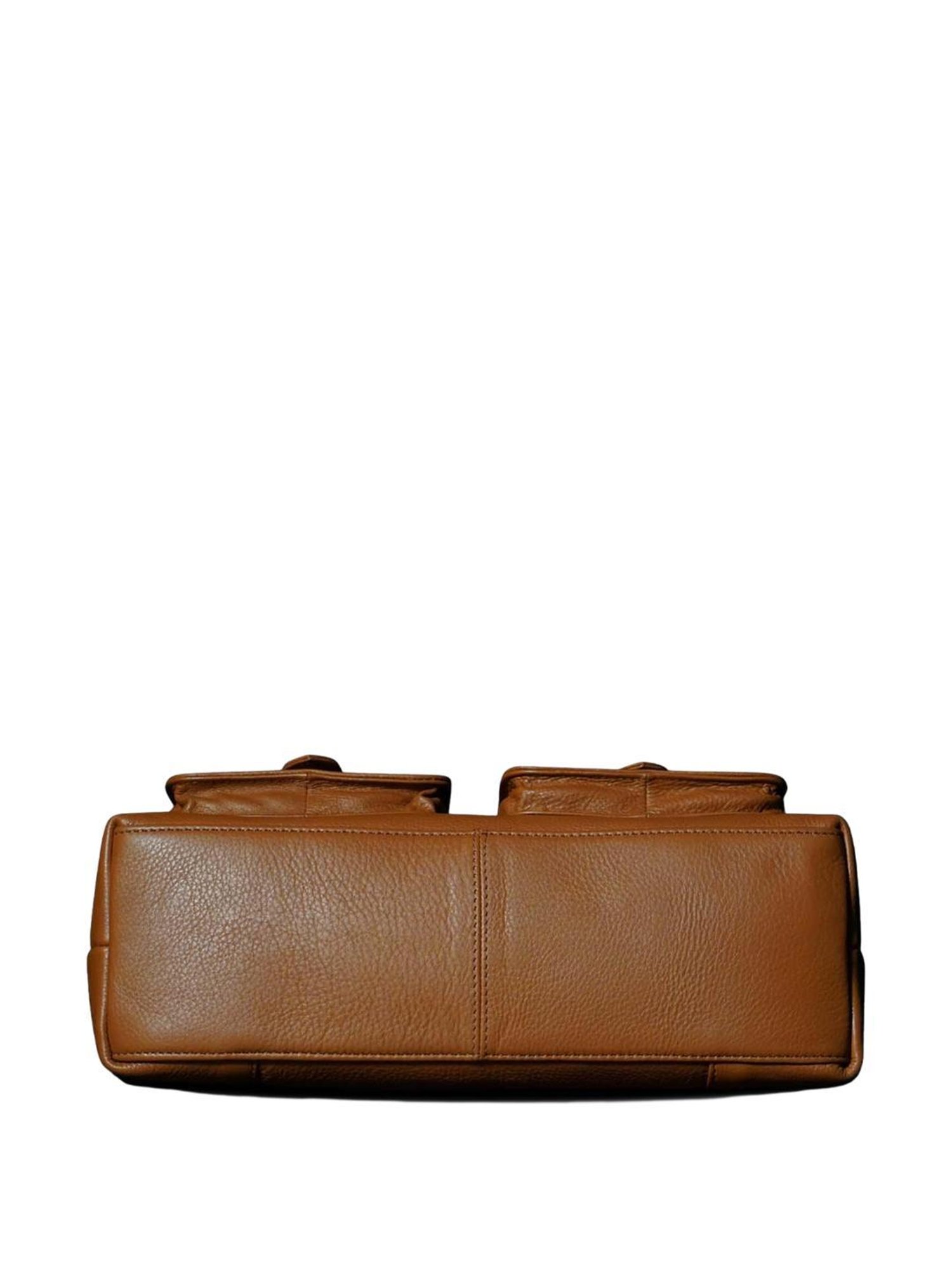 Tortoise Go Everywhere Jayna Tan Solid Medium Cross Body Bag