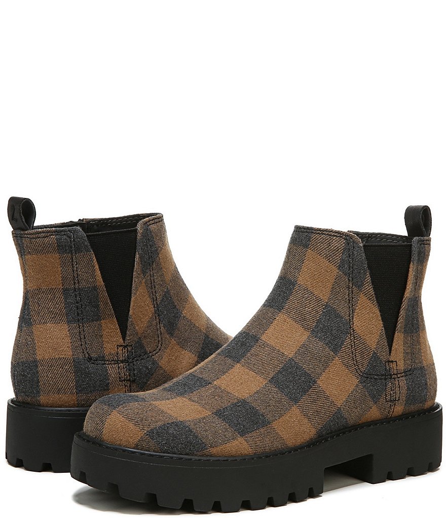 Zodiac Shiloh Plaid Booties