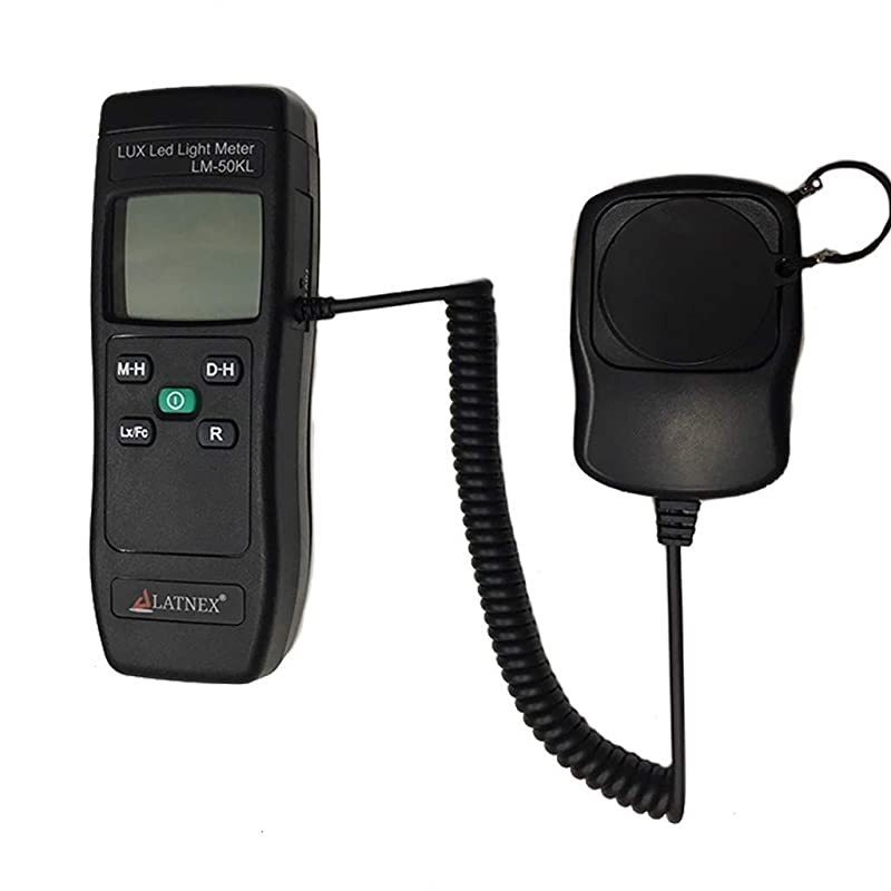 Meter LM50KL Measures LuxFc LEDFluorescent Industrial Household and Photography Calibration Certificate Included