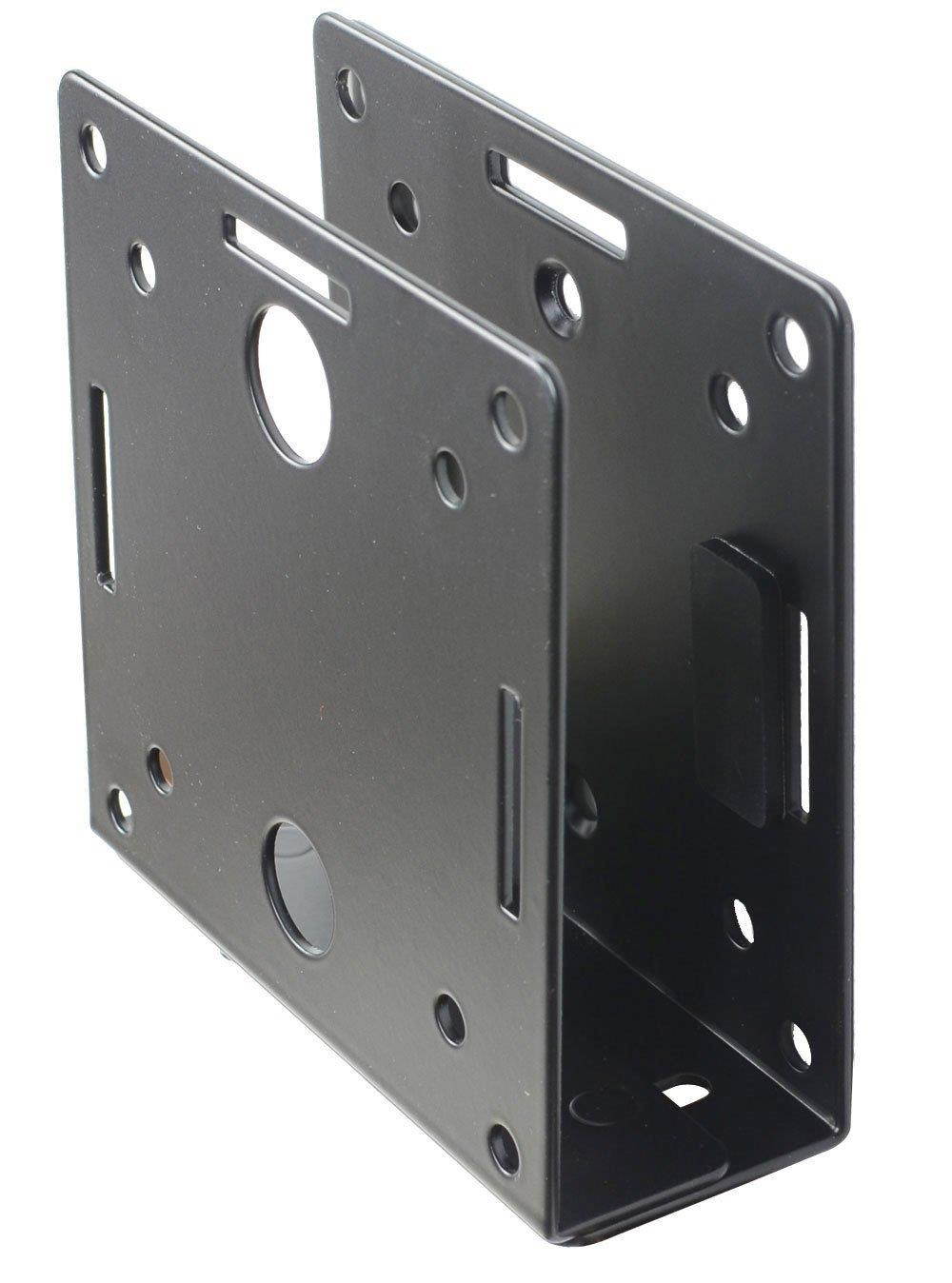 Videosecu Adjustable Small Device Wall-Mounted Bracket for Cable Box Digital TV Media Players Some DVD DVR Smart Router Switch Blu-Ray Player Modems Game Consoles MTC02B 1QJ