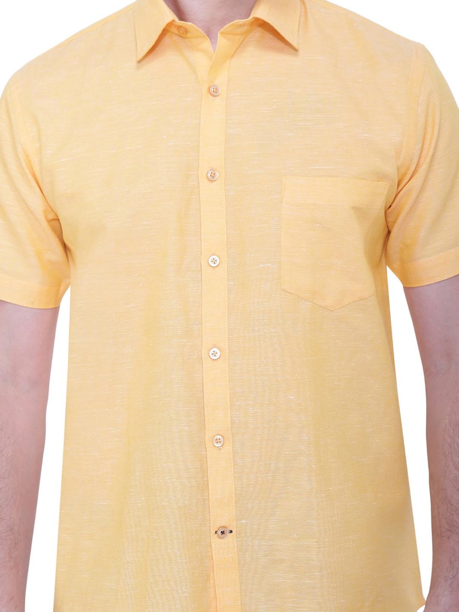 Southbay Yellow Regular Fit Shirt