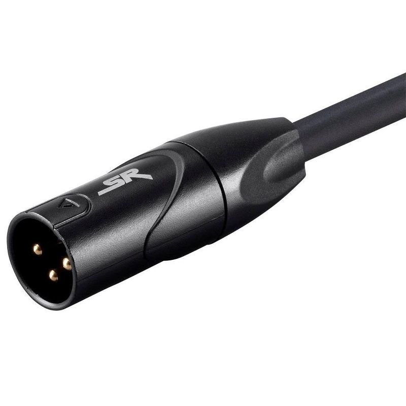 Musician's Gear Tripod Mic Stand with 20 Foot Mic Cable (2 Pack)