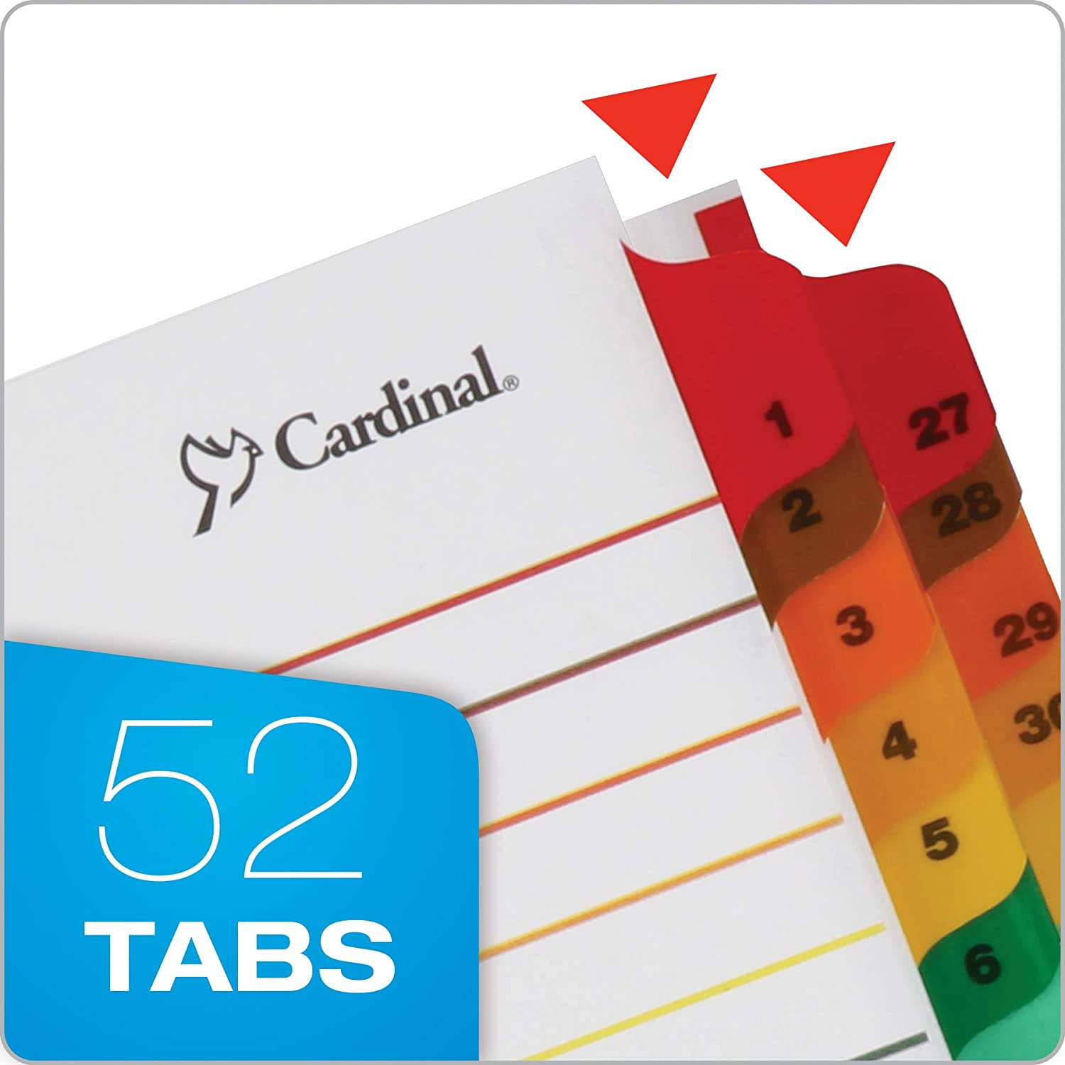Cardinal OneStep Printable Dividers