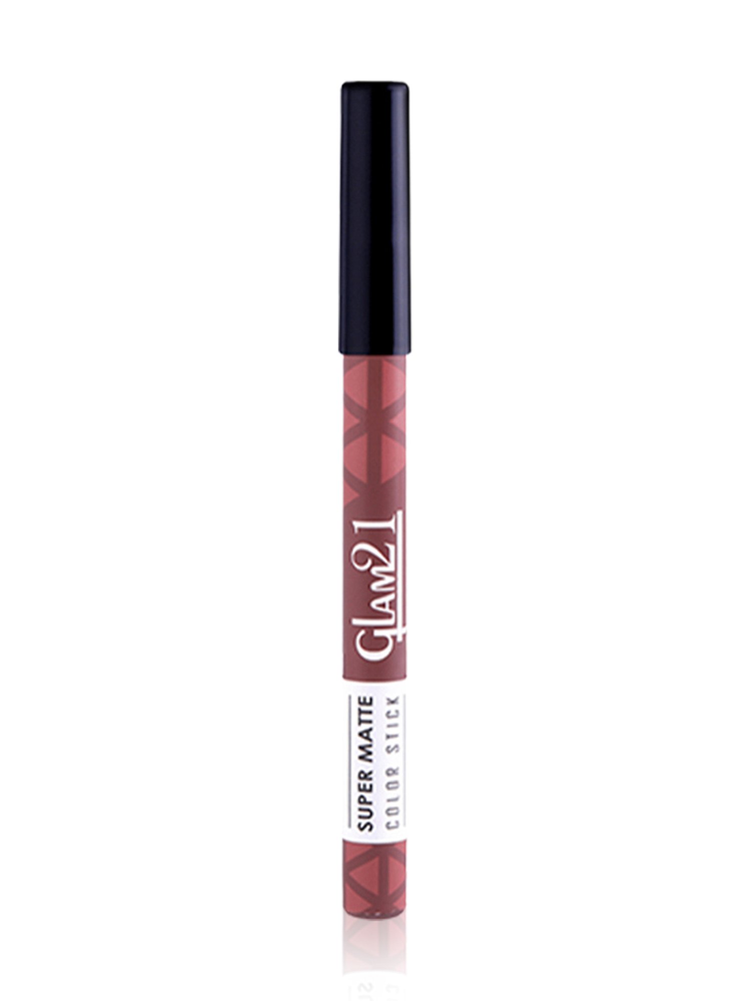 Glam21 Super Matte Color Stick with Sharpener 18 Wine Feline - 3.5 gm