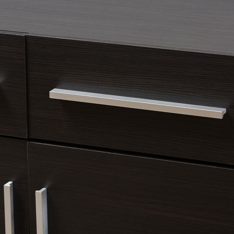 Carmel Sideboard Dark Brown/Black - Chique