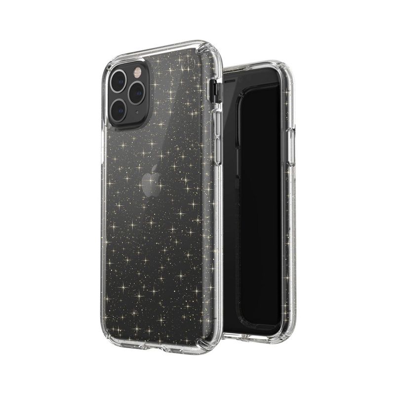 Speck Apple iPhone 11 Pro/X/XS Presidio Case - Clear (with Gold Glitter)