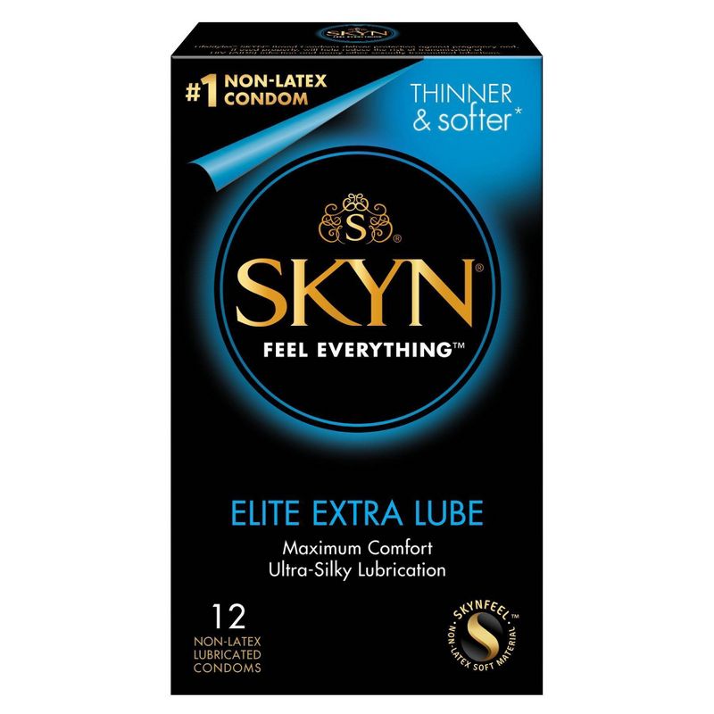 Skyn Elite Extra Lube - 12ct