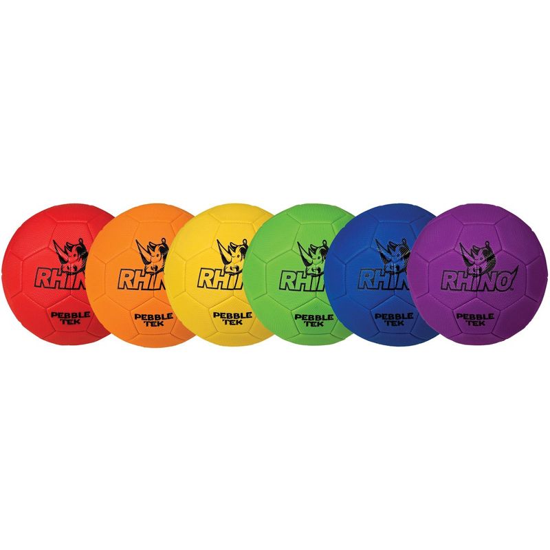 Sportime Yarn Balls, 4 Inches, Assorted Colors, set of 6