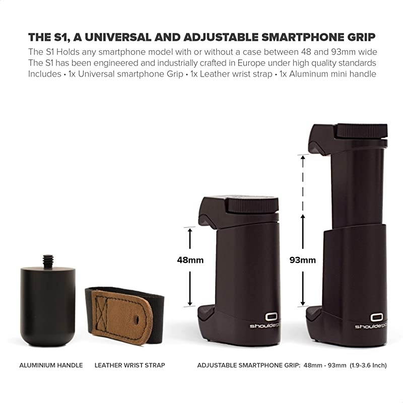 S1 Professional Smartphone Rig Tripod Mount Filmmaker Grip