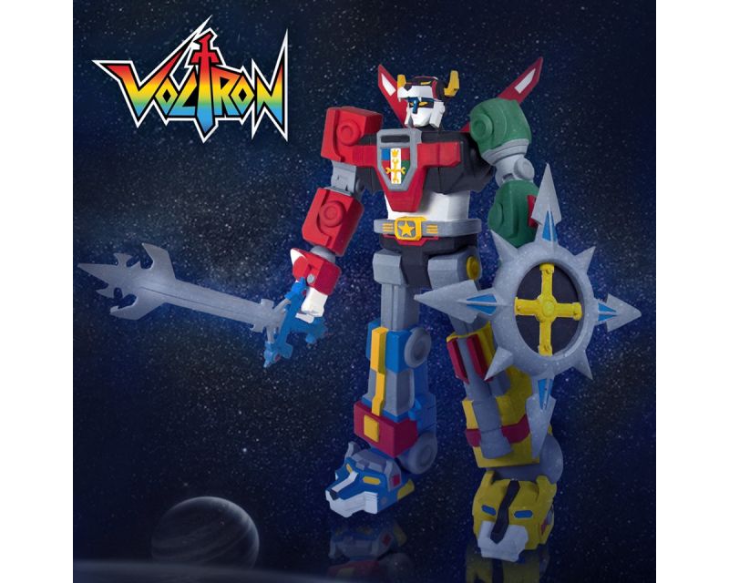 Voltron Defender of the Universe Deluxe Voltron Action figures