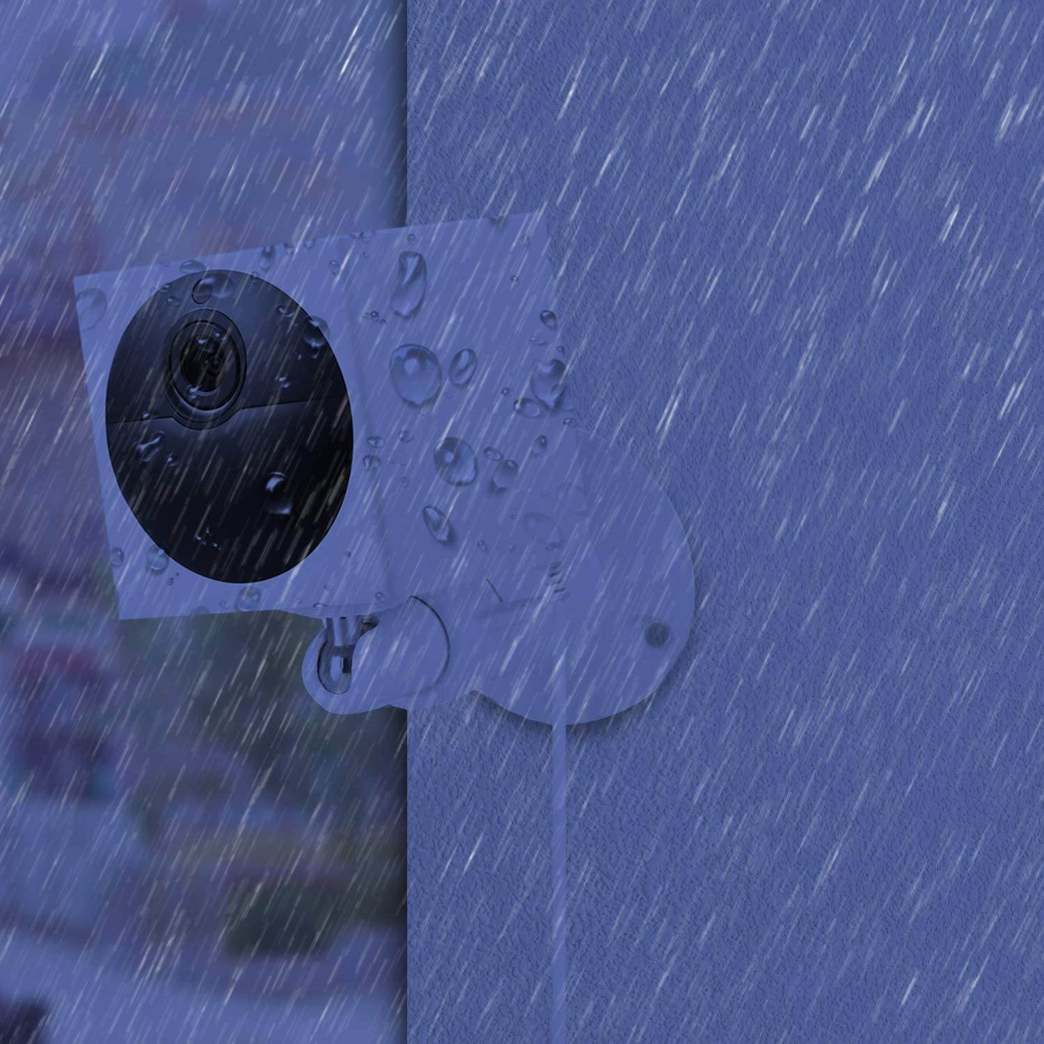 Wasserstein 25ft/7.6m Weatherproof Outdoor Charger for Wyze Cam Outdoor (Black) (NOT for Wyze Cam V2/V3/Pan) (Camera NOT Included)