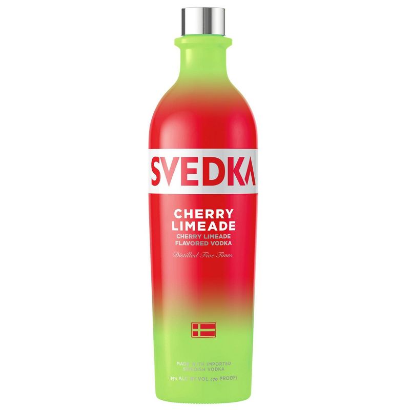 SVEDKA Cherry Limeade Flavored Vodka - 750ml Bottle