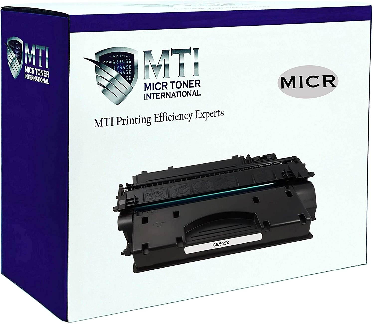 MICR Toner International Compatible Magnetic Ink Cartridge Replacement for HP 05X CE505X LaserJet P2055 P2055D P2055DN P2055X