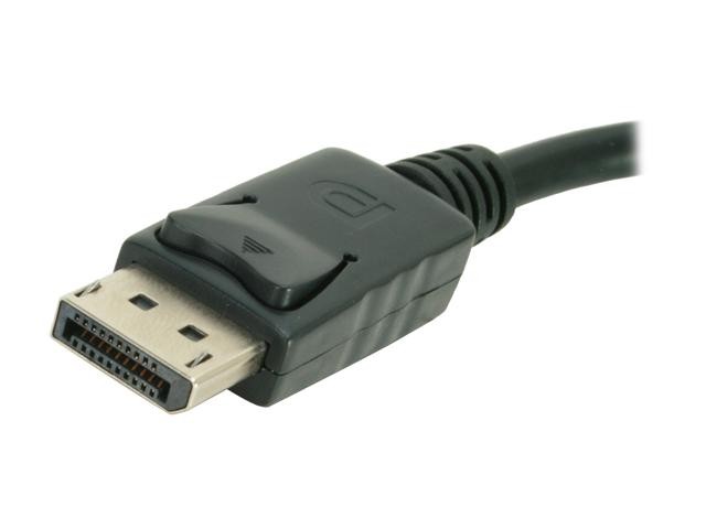 BYTECC DP-VGA005MF DisplayPort to VGA Female Cable Adaptor 0.5ft (6") w/IC