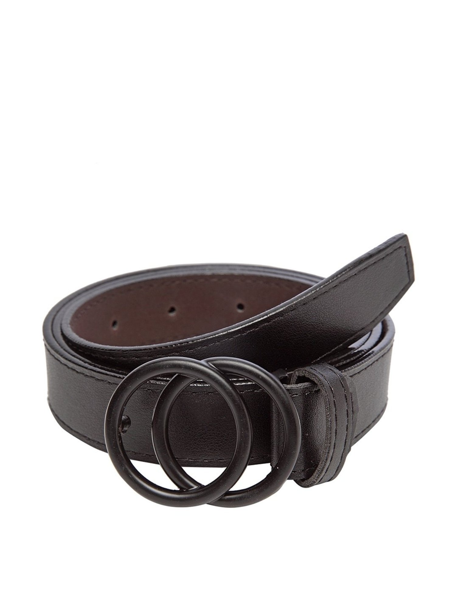 Apsis Dark Brown PU Waist Belt for Women