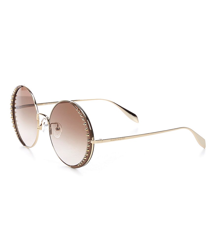 Alexander McQueen Women's Round 57mm Sunglasses
