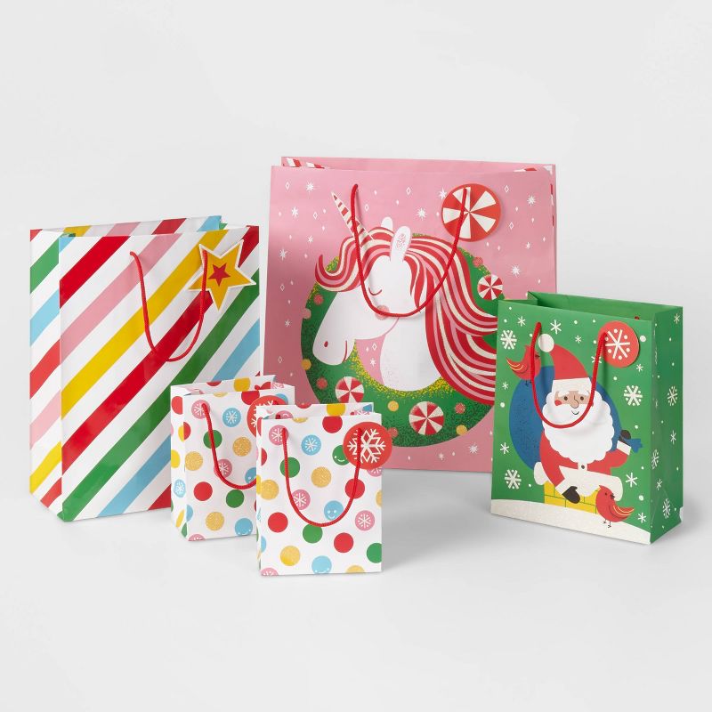 Multipack 1 Square 1 Large Cub 2 Gift Bags - Wondershop™