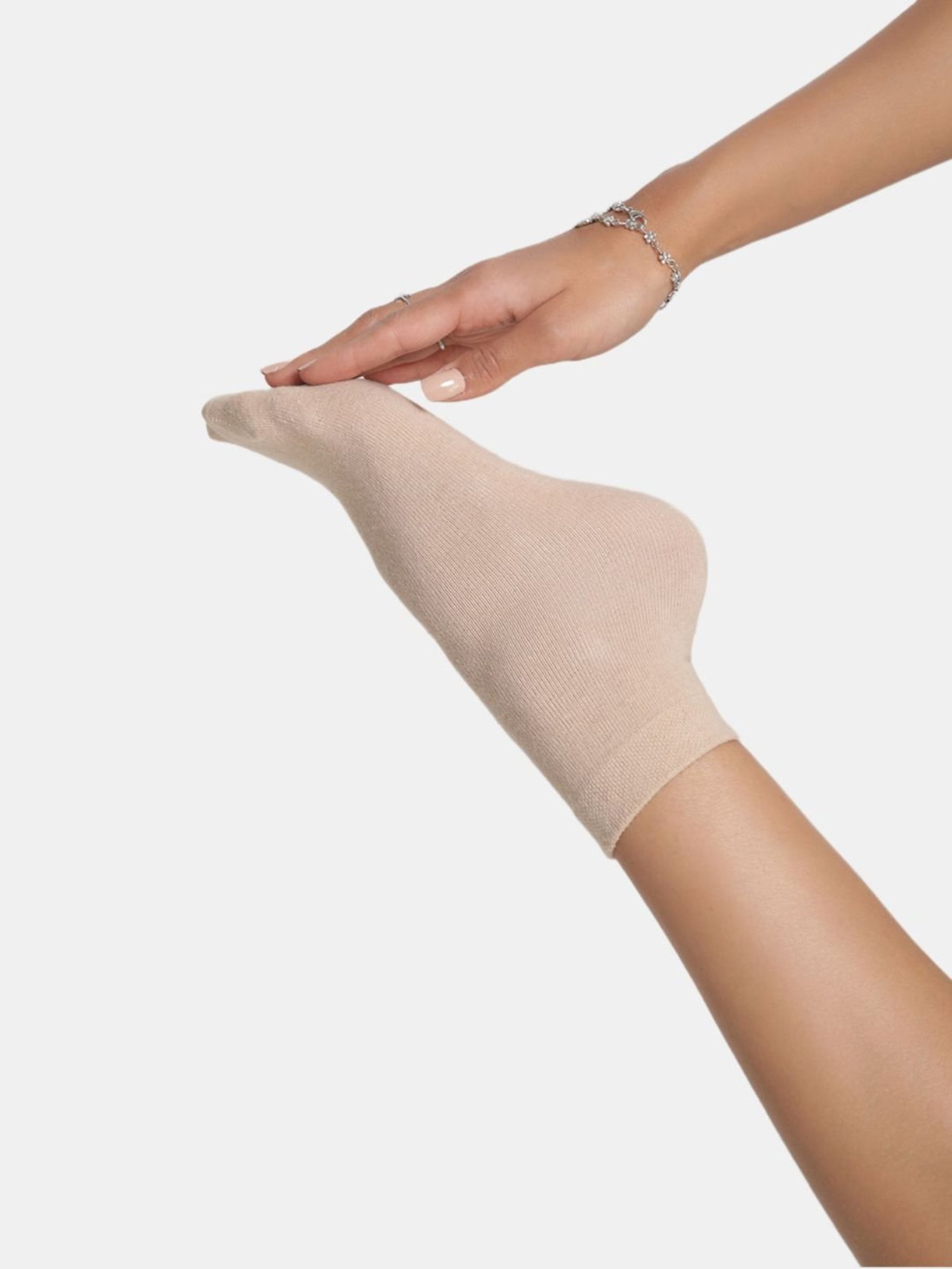 NEXT2SKIN Beige Socks - Pack of 3