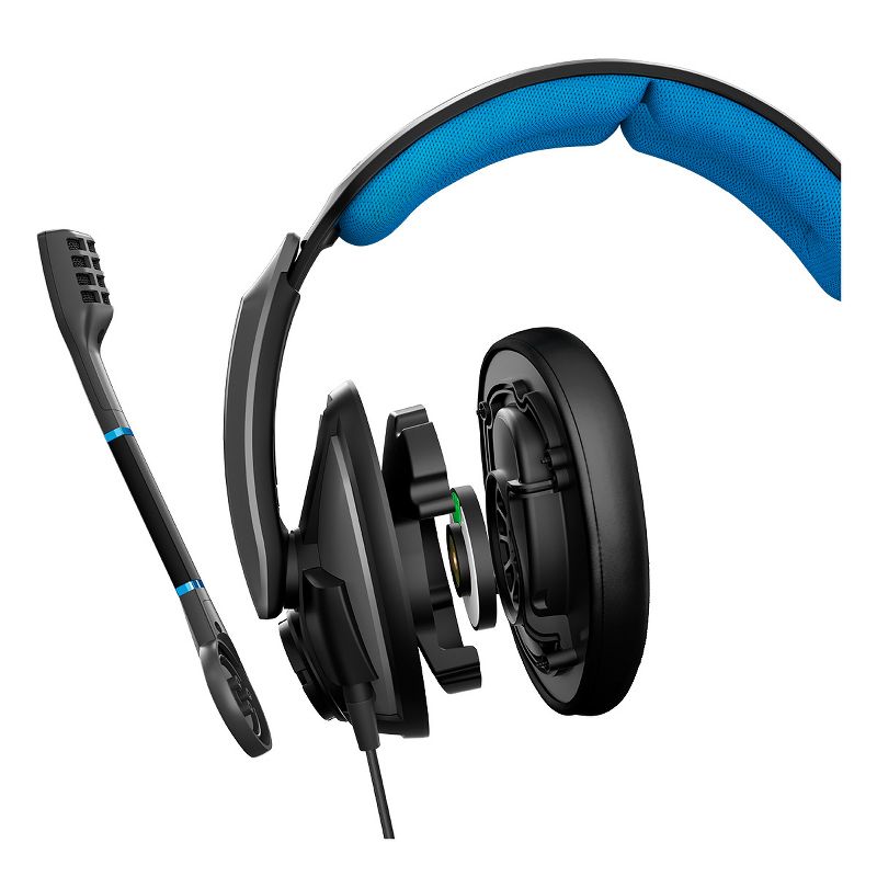 EPOS Audio GSP 300 Closed Acoustic Gaming Headset (Blue)