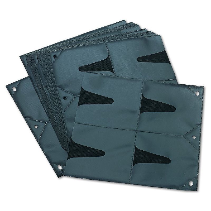 Vaultz CD Binder Pages, 25ct - Black