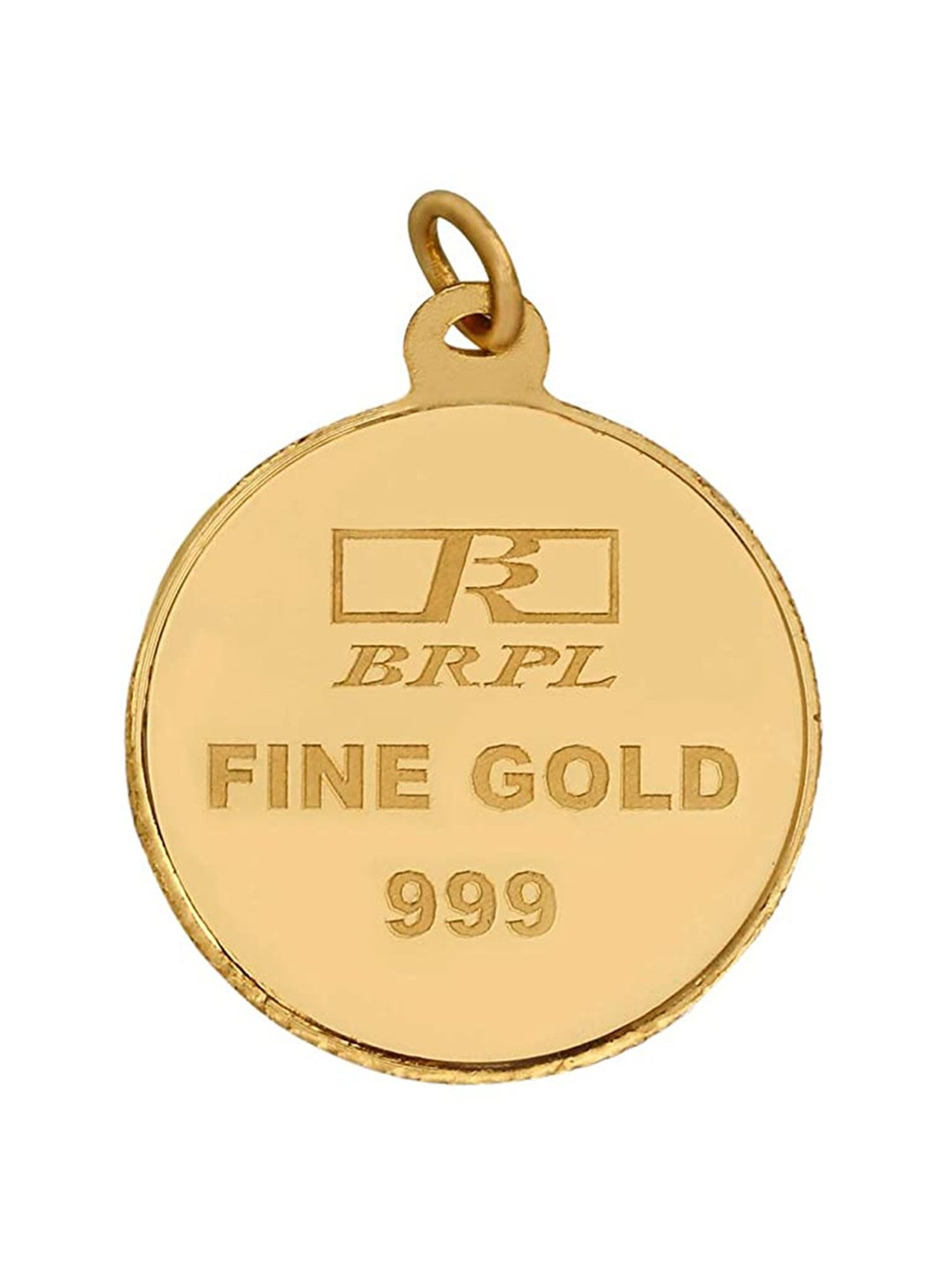 Bangalore Refinery Lakshmi 24k (999) 2.5gm Gold Coin cum Pendant