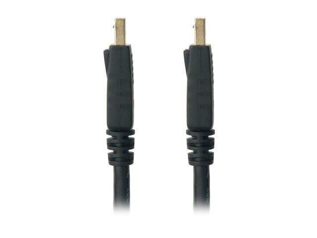 Omni Gear DIS-6 6 ft. DisplayPort 1.2 [4K@60Hz] to DisplayPort Cable, Black, Gold Plated