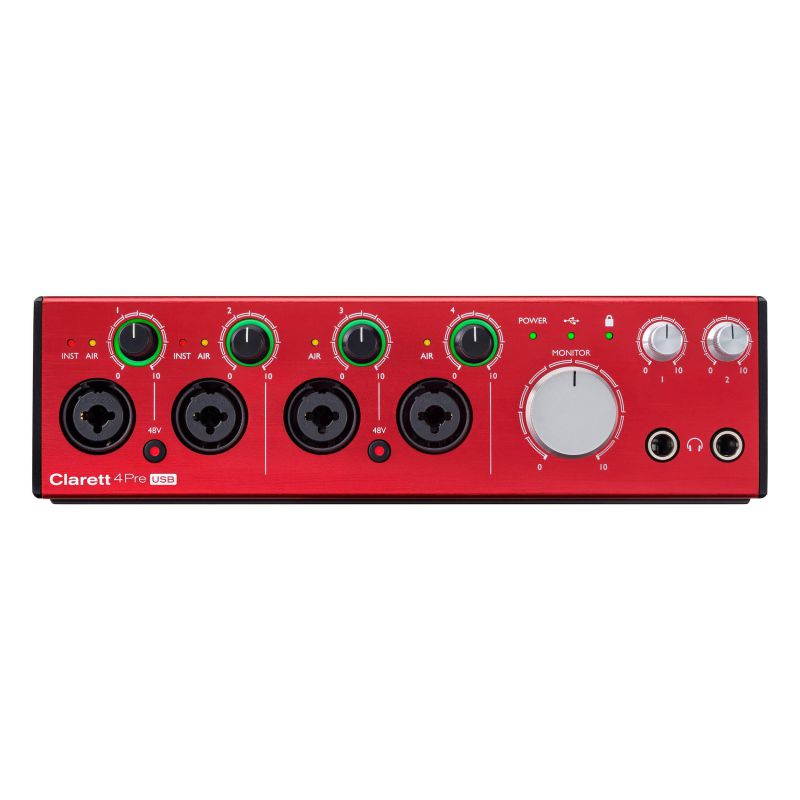 Focusrite Clarett 4Pre USB Audio Interface