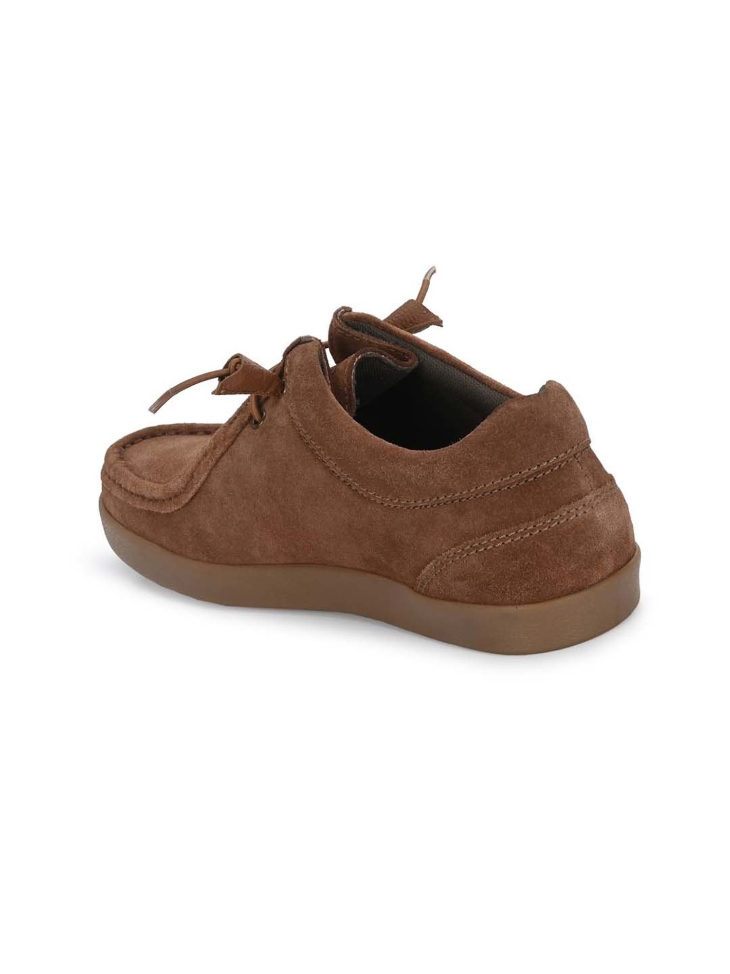 Carlo Romano Men's Dark Tan Derby Shoes