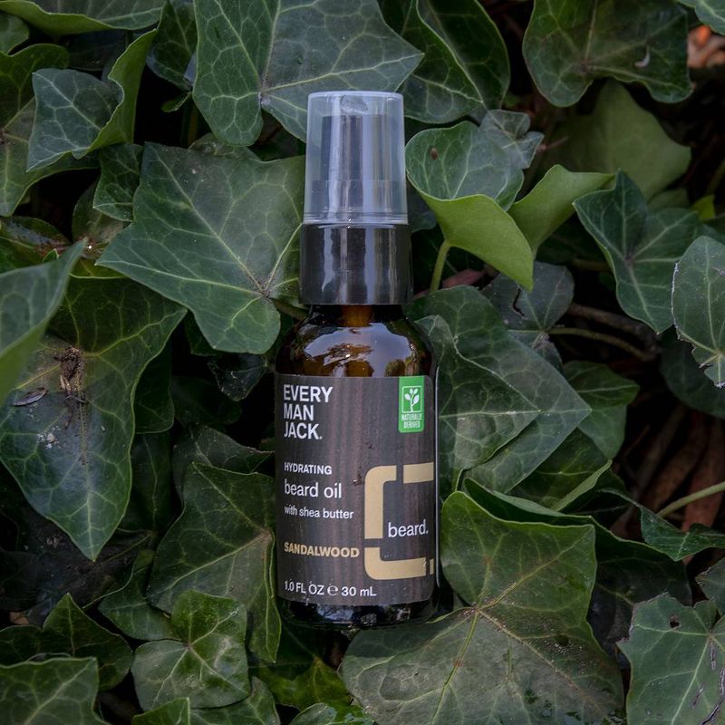 Every Man Jack Beard Oil Sandalwood - 1.0 fl oz