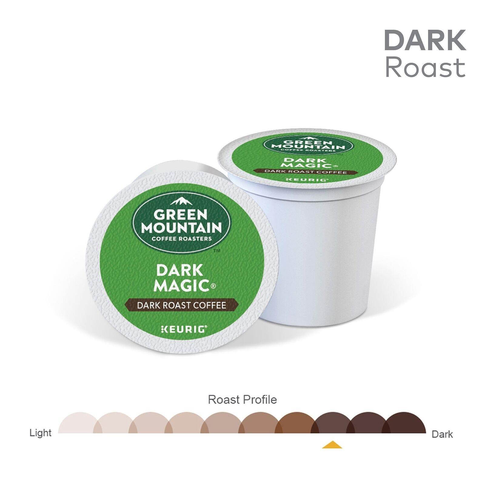 Green Mountain Coffee Roasters Dark Magic Keurig Single-Serve K-Cup Pods, Dar...