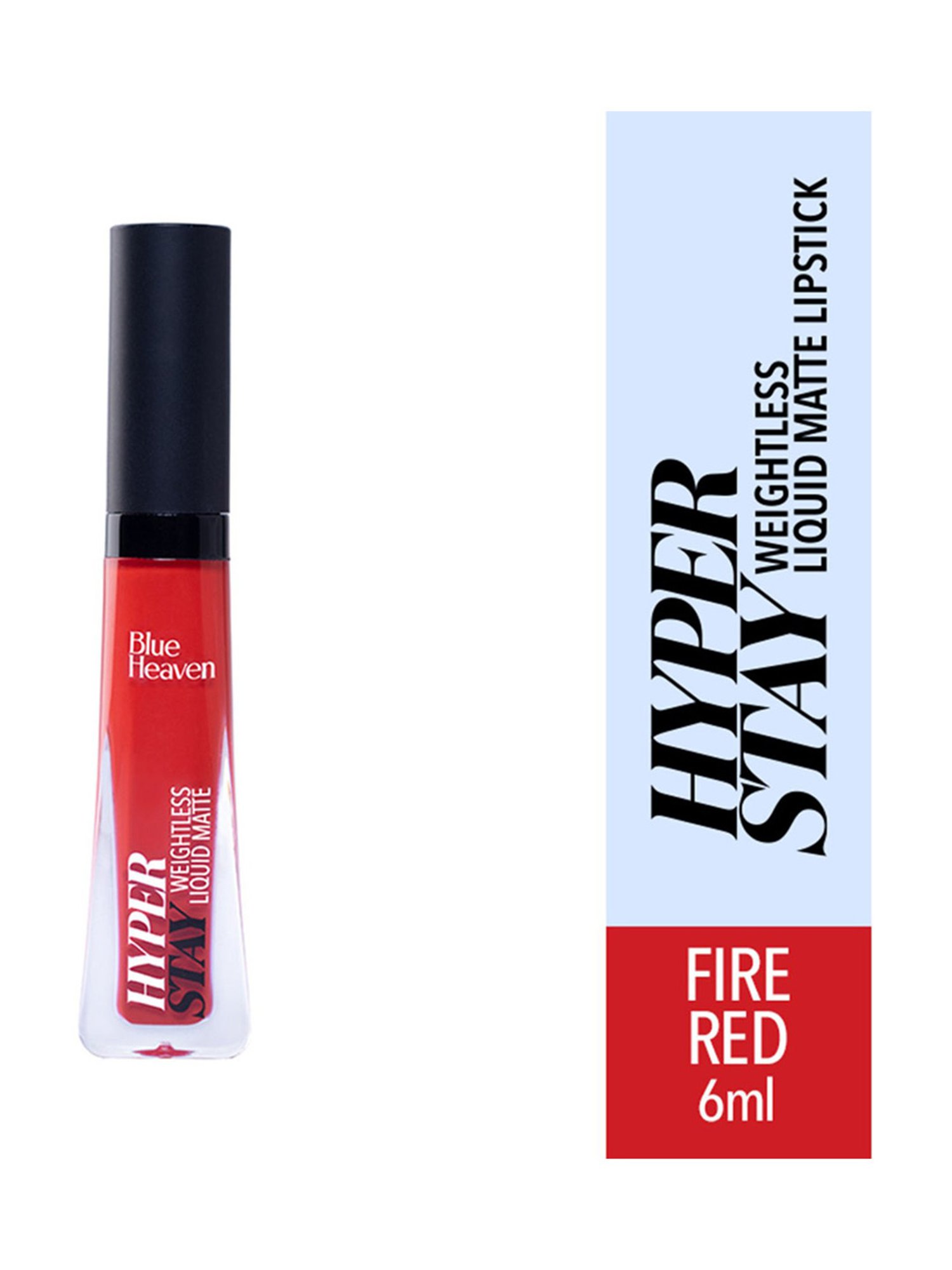 Blue Heaven Hyperstay Liquid Matte Lipstick Fire Red 04 - 6 ml