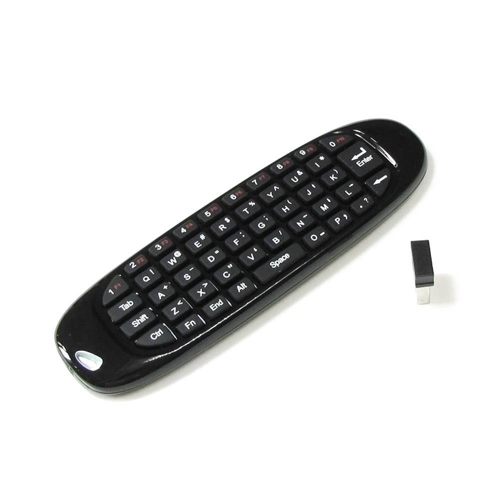 Mini 2.4Ghz Wireless Keyboard Fly Air Mouse Body Feeling Double Sided Remote Controller Multifunction Keyboard for PC