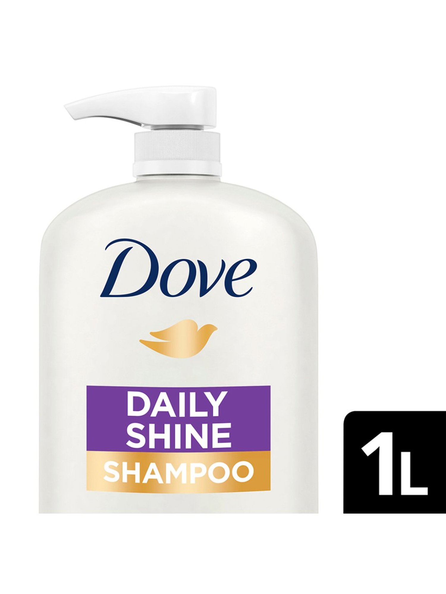 Dove Daily Shine Nourishing Shampoo - 1 L