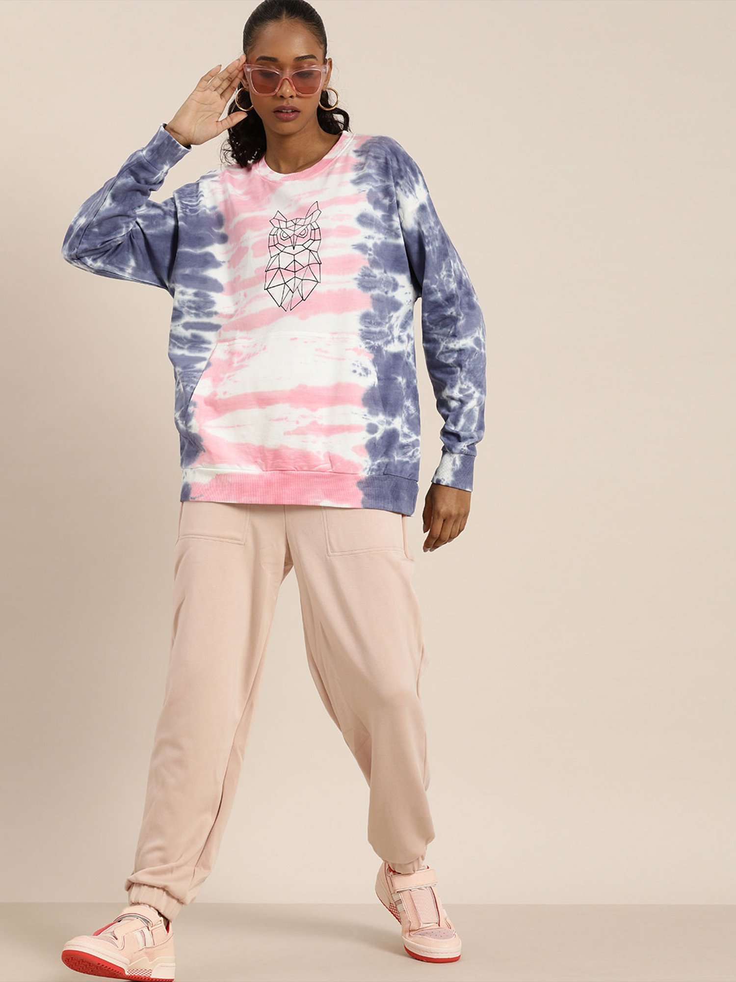 Dillinger Multicolor Tie - Dye Sweatshirt